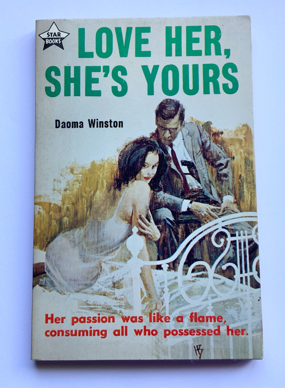 LOVE HER SHES YOURS Australian Pulp fiction book 1960s